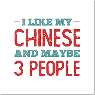 Like my Chinese and Maybe 3 People Posters and Art